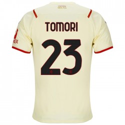 Camisola AC Milan Fikayo Tomori 23 Equipamento Segundo 2021-2022 Manga Curta